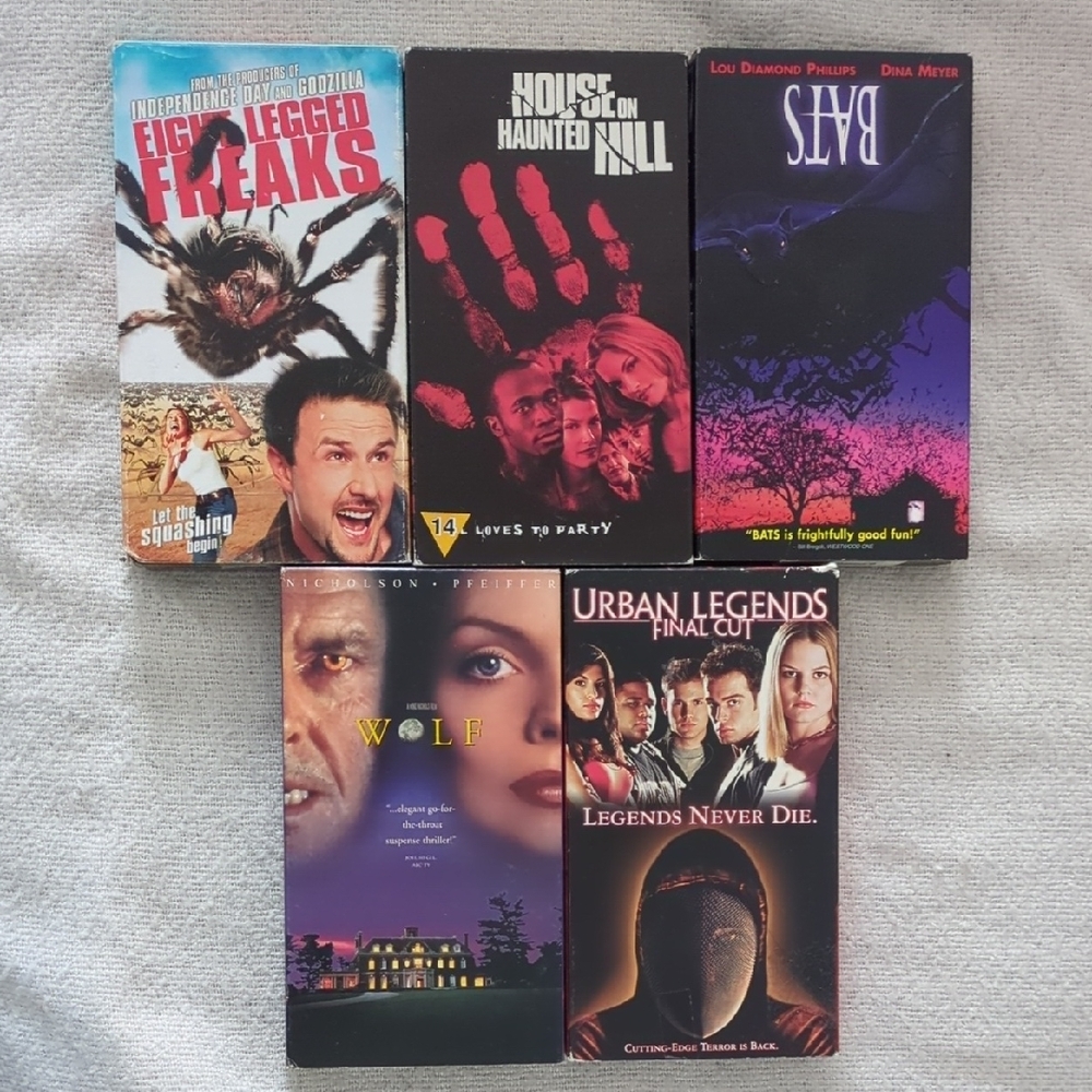 Horror VHS Bundle